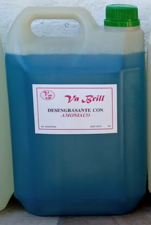 Desengrasante con Amoniaco