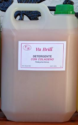 Detergente con colágeno